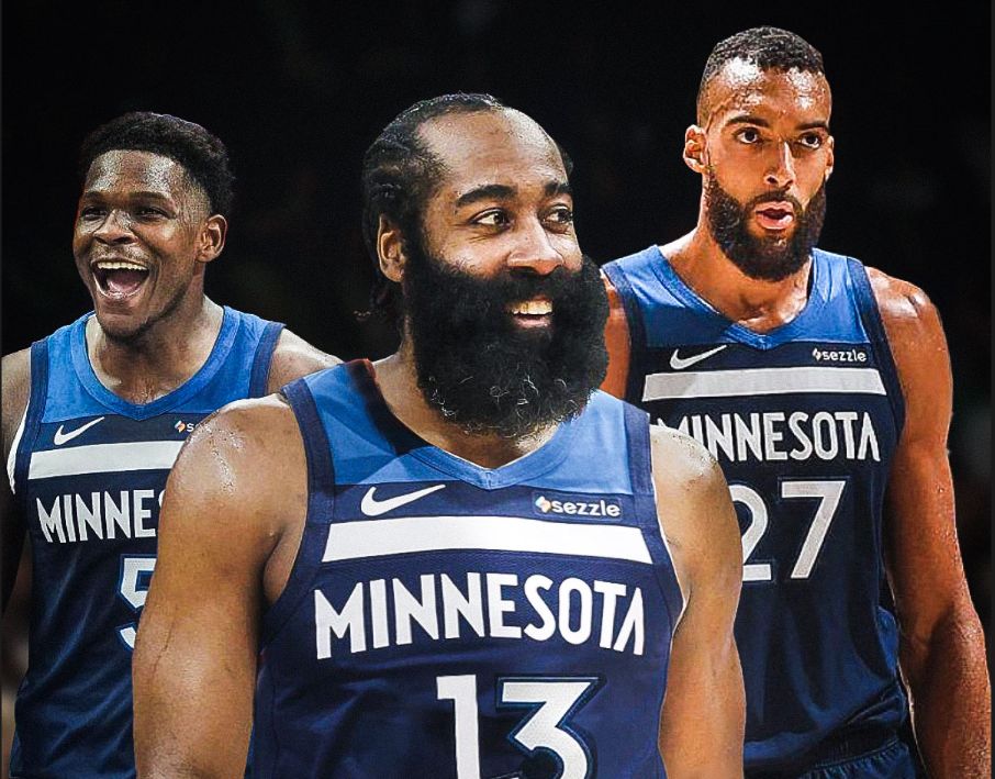 哈登去森林狼是最优选择？美媒列三方交易方案：与保罗一起联手华子冲冠