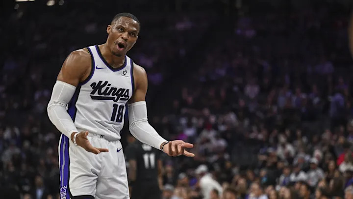 国王不敌步行者!威少首发出战得到24分13板14助三双难阻球队失利! 国王不敌步行者!威少首发出战得到24分13板14助三双难阻球队失利!