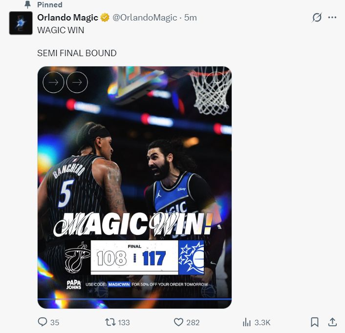 10.6万美元到手!贝恩37+6三分又迎魔术生涯之夜 美记调侃值6首轮 10.6万美元到手!贝恩37+6三分又迎魔术生涯之夜 美记调侃值6首轮