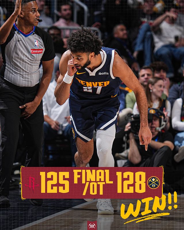 神仙打架!掘金加时双杀火箭保第二 约基奇39+15+10压申京33+10+10 神仙打架!掘金加时双杀火箭保第二 约基奇39+15+10压申京33+10+10