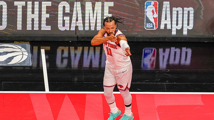 NBA杯决赛尼克斯逆转击败马刺夺冠！布伦森获得本届NBA杯MVP！