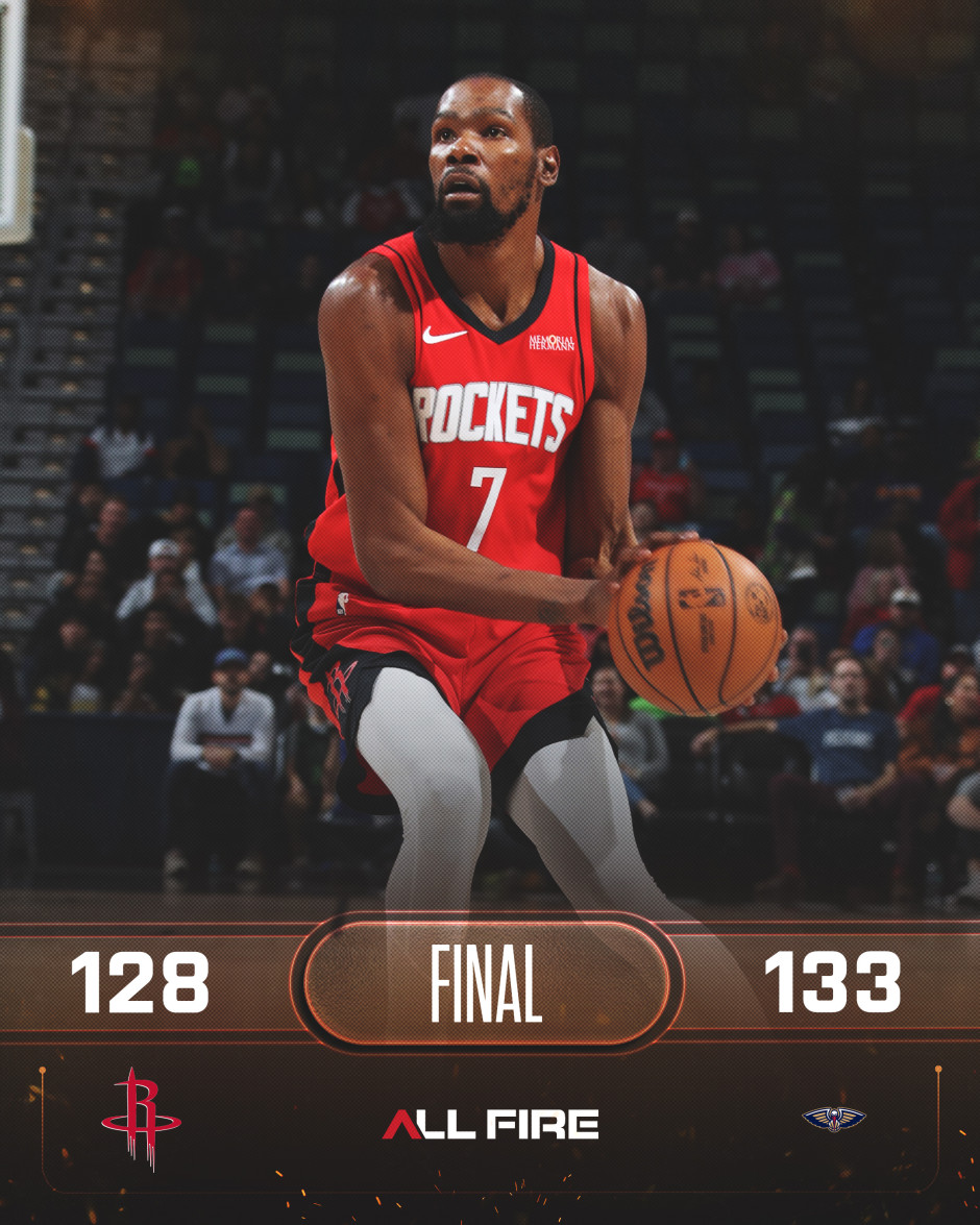 NBA常规赛录像回放完整版-火箭vs鹈鹕全场回放(12.19)杜兰特7投全中空砍32分 NBA常规赛录像回放完整版-火箭vs鹈鹕全场回放(12.19)杜兰特7投全中空砍32分