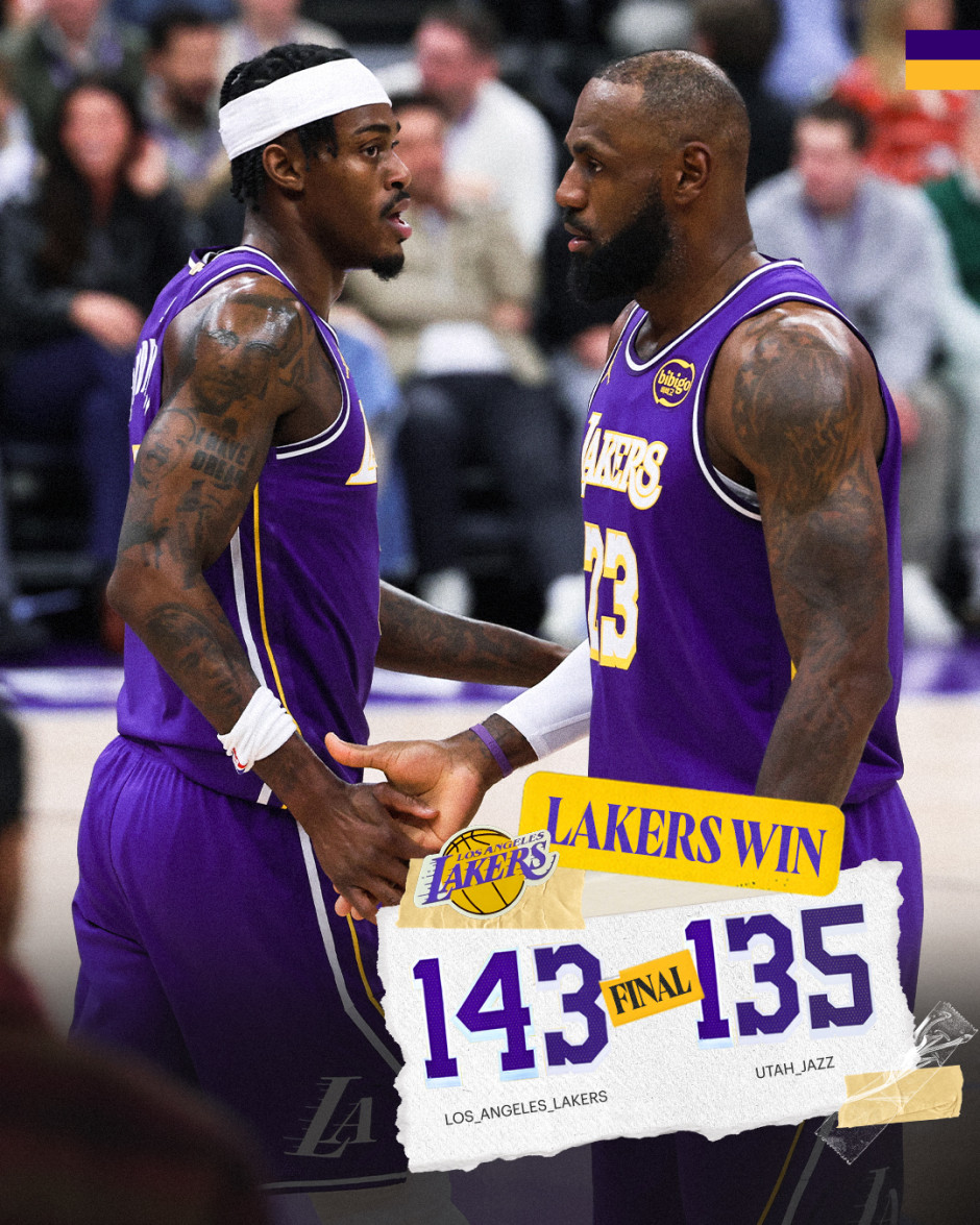 NBA常规赛录像回放完整版-湖人vs爵士全场回放(12.19)东契奇狂砍45+11+14+5 NBA常规赛录像回放完整版-湖人vs爵士全场回放(12.19)东契奇狂砍45+11+14+5
