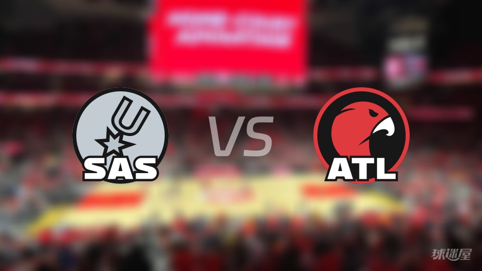 NBA常规赛马刺vs老鹰全场高清中文录像回放(2025年12月20日)