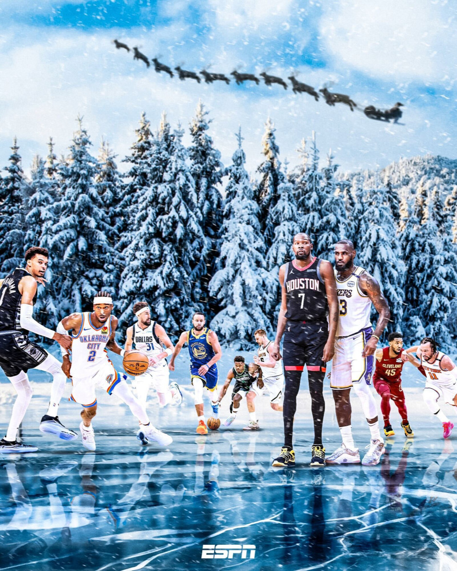 nba圣诞大战2025赛程 詹杜领衔湖火大战 汤神面对老东家！