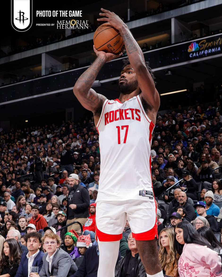 NBA常规赛-火箭vs快船伤病名单（12月24日）亚当斯轮休