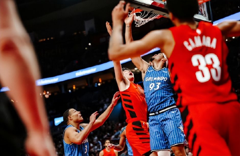 杨瀚森4+2+2+1断1帽！开拓者逆转魔术失败 阿夫迪亚25+8贝恩23分