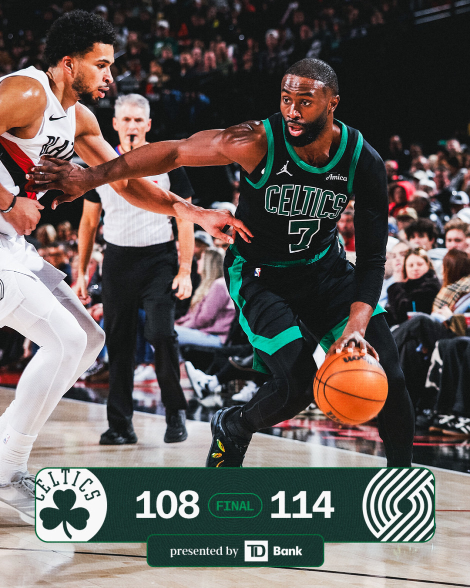 NBA回放全场录像高清：常规赛凯尔特人vs开拓者（12月29日）布朗空砍37分难救主