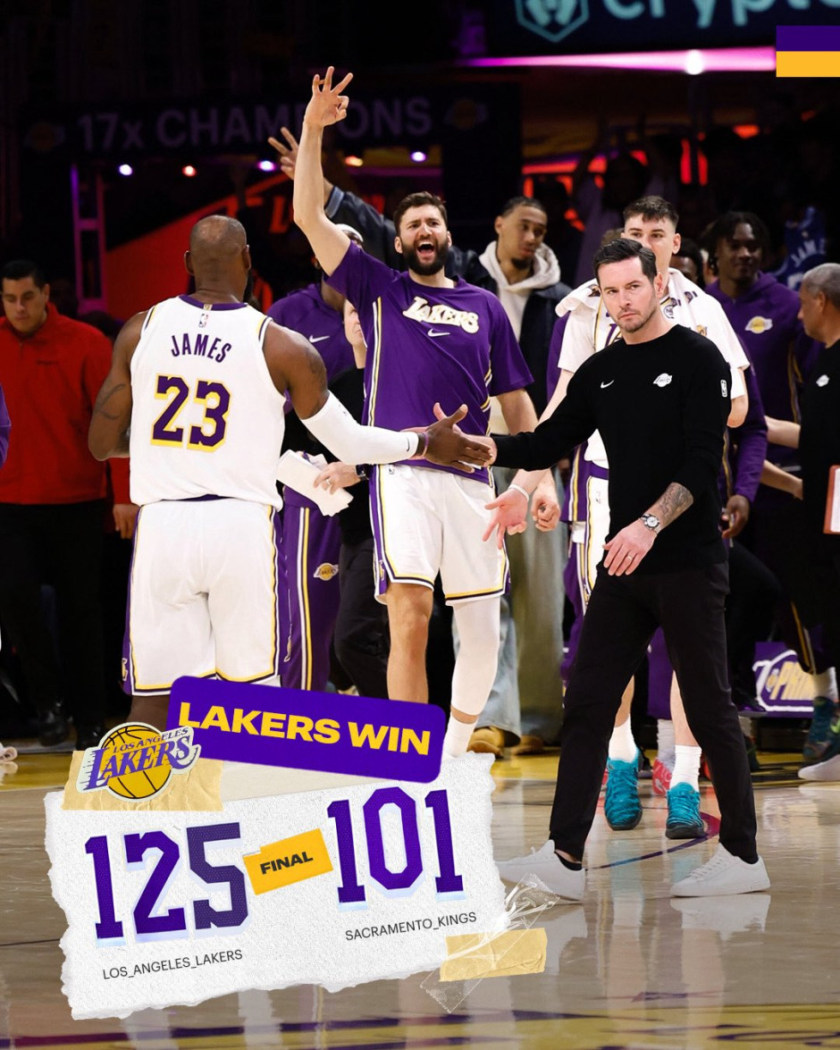 NBA回放全场录像高清:常规赛国王vs湖人(12月29日)东契奇爆发砍34 NBA回放全场录像高清:常规赛国王vs湖人(12月29日)东契奇爆发砍34