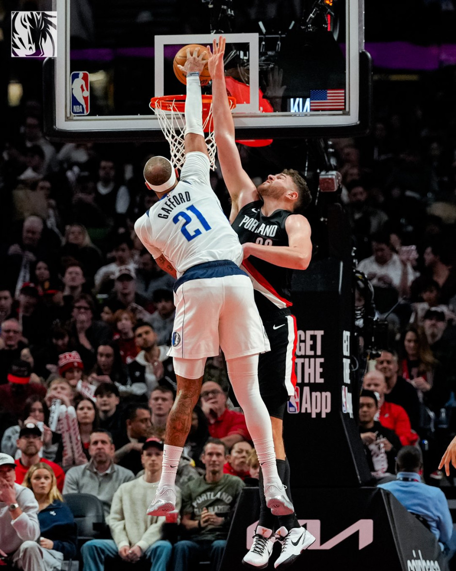 NBA常规赛录像回放完整版-独行侠vs开拓者全场回放（12.30）杨瀚森出战10分钟没得分