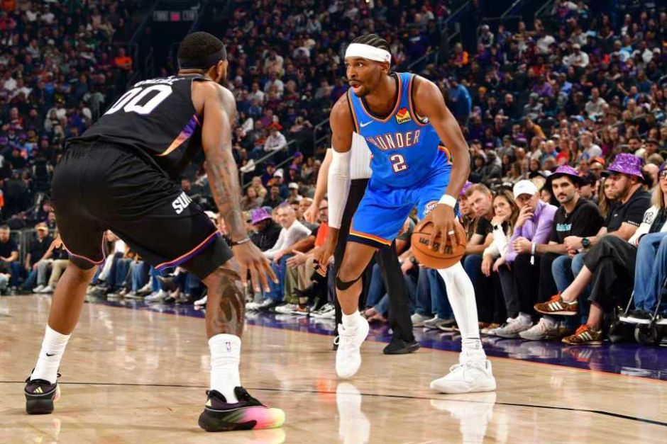 布克24+9献三分准绝杀太阳逆转雷霆 亚历山大25分古德温8三分