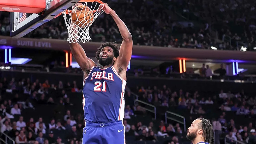 NBA常规赛76人vs掘金 76人伤病报告出炉！恩比德大概率可以登场