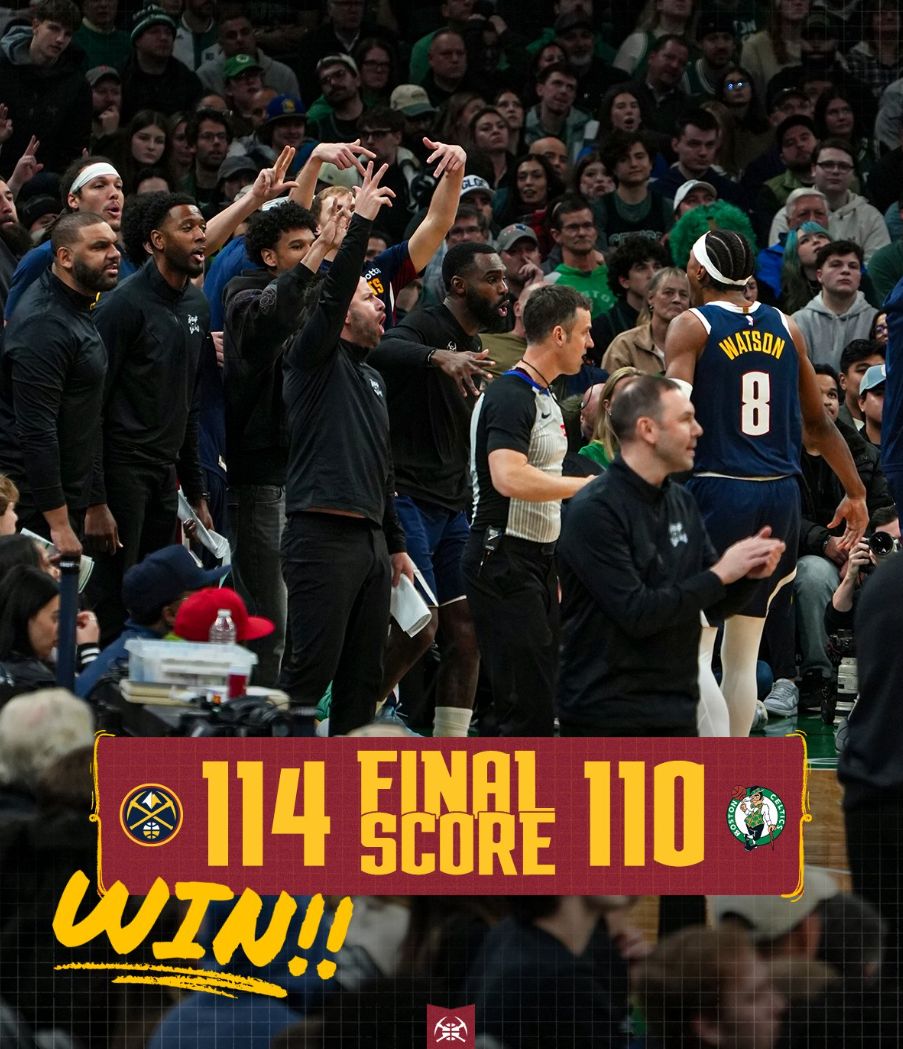 沃特森30+6三分生涯之夜！约基奇伤停后场均24分 美记：给他亿元合同