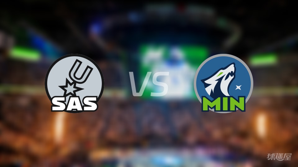 NBA常规赛马刺vs森林狼全场高清中文录像回放(2026年01月12日)