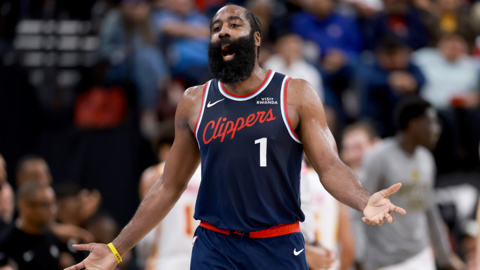 哈登职业生涯第109次单场斩获至少30分10助，NBA历史第二！