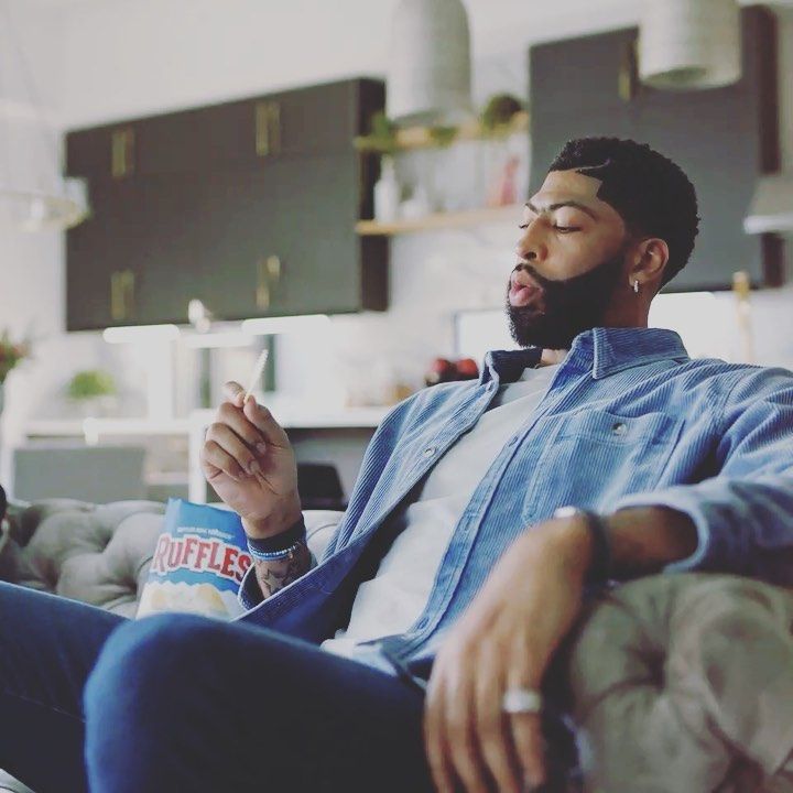 Hanging with kingbach eating ruffles when we realized… OwnYourRidges Ad