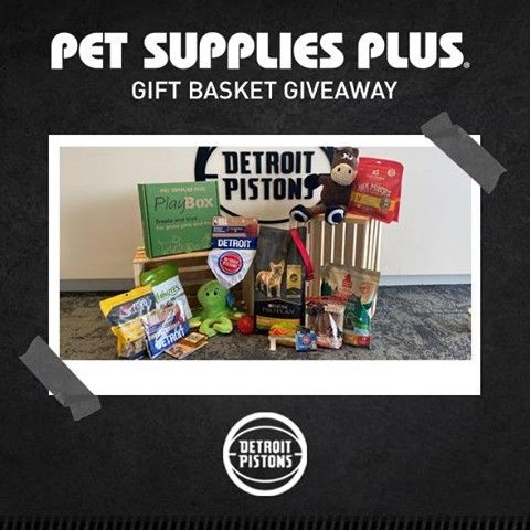 To close out National Pet Month, we’ve teamed up with petsuppliesplus to give away the dog gift basket you see in this photo.

For a chance to win, ‘LIKE’ this post and follow petsuppliesplus on Instagram.

Winner will be selected and notified through DM on June 1. PistonsPets