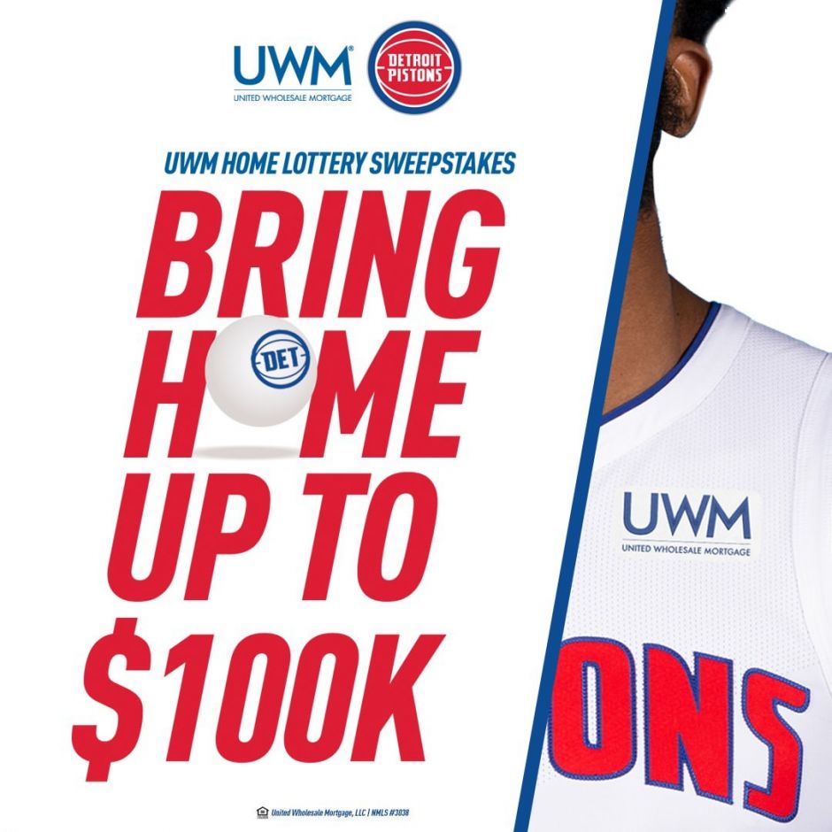 This is your chance to win up to $100K for signing up for our uwmlending. Bring Home $100K sweeps! Six (6) winners will be selected to attend a watch party for the NBA Draft Lottery on June 22. One of those 6 will have a chance to win up to $100K but everyone is guaranteed $5.

🔗 in bio!