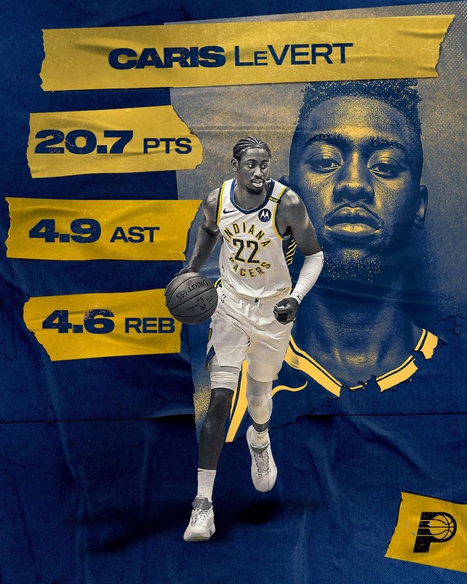 simply returning to the court, which Caris did less than two months after undergoing surgery, would have been a tremendous success. but not only did carislevert play basketball again this season, he set career highs.

hit the link in our bio for the full pacersreview2021