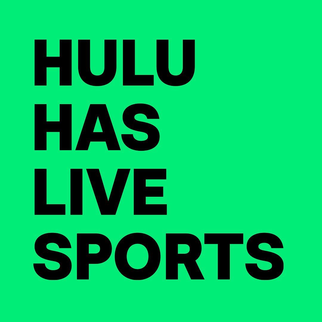 @hulu told me to post this to tell you, Hulu Has Live Sports Again #HuluHasLiveSportsAgain #ad #obviously