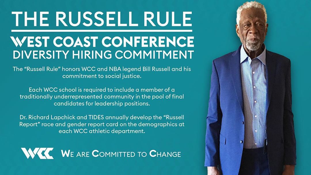 Honored to be a part of the @wccsports groundbreaking commitment to equitable opportunities. Who’s next? #wccsports