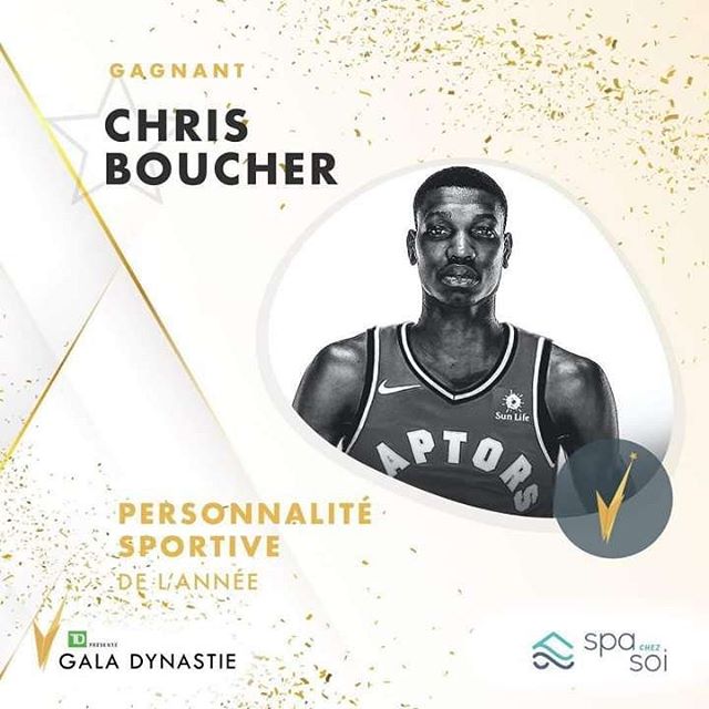 Excited and honored to be named @galadynastie Sports Personality of the Year! My journey started as a kid in Montreal - its a blessing to be recognized by the place that made me who I am today.

Je suis excité et honoré d’avoir été nommé Personnalité sportive de l’année @galadynastie. Mon histoire a commencé lorsque j’étais un enfant à Montréal - c’est très touchant d’être reconnu par l’endroit qui a fait de moi qui je suis aujourd’hui.