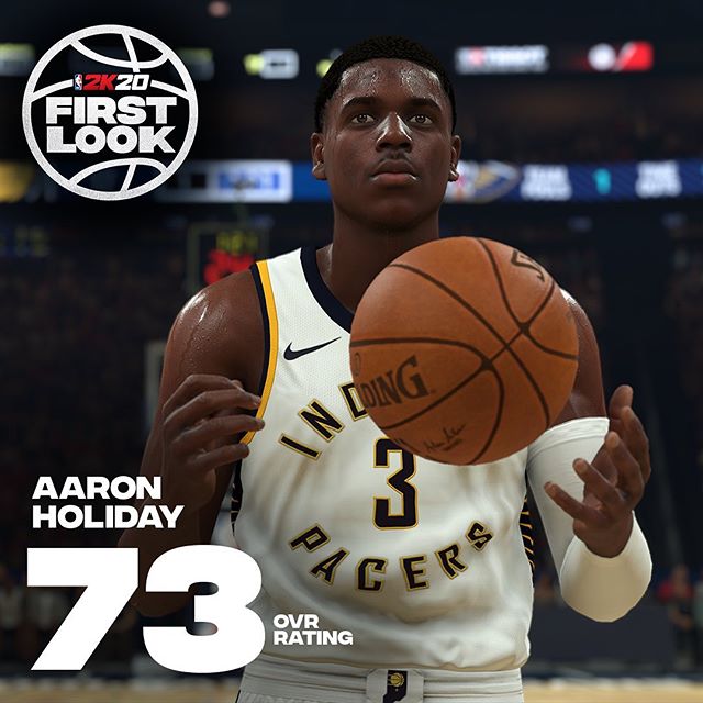 Big thanks to @ronnie2k @nba2k for my NBA2k rating. #nba2k20