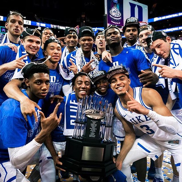 Proud of my guys!! ACC Champs! ?? #NOTPERFCT