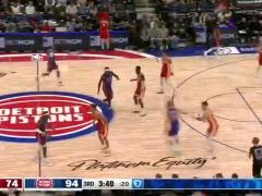 老鹰vs活塞第3节英文原声回放