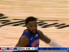 老鹰vs活塞第4节英文原声回放