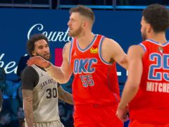 马刺vs雷霆英文原声全场回放