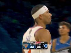 尼克斯vs魔术第2节英文原声回放