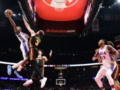 埃奇库姆vs老鹰集锦 第三节独得16分全场拿到26+6