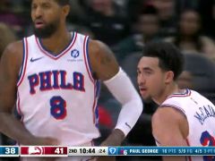 76人vs老鹰第2节英文原声回放