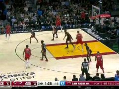 猛龙vs热火第2节英文原声回放