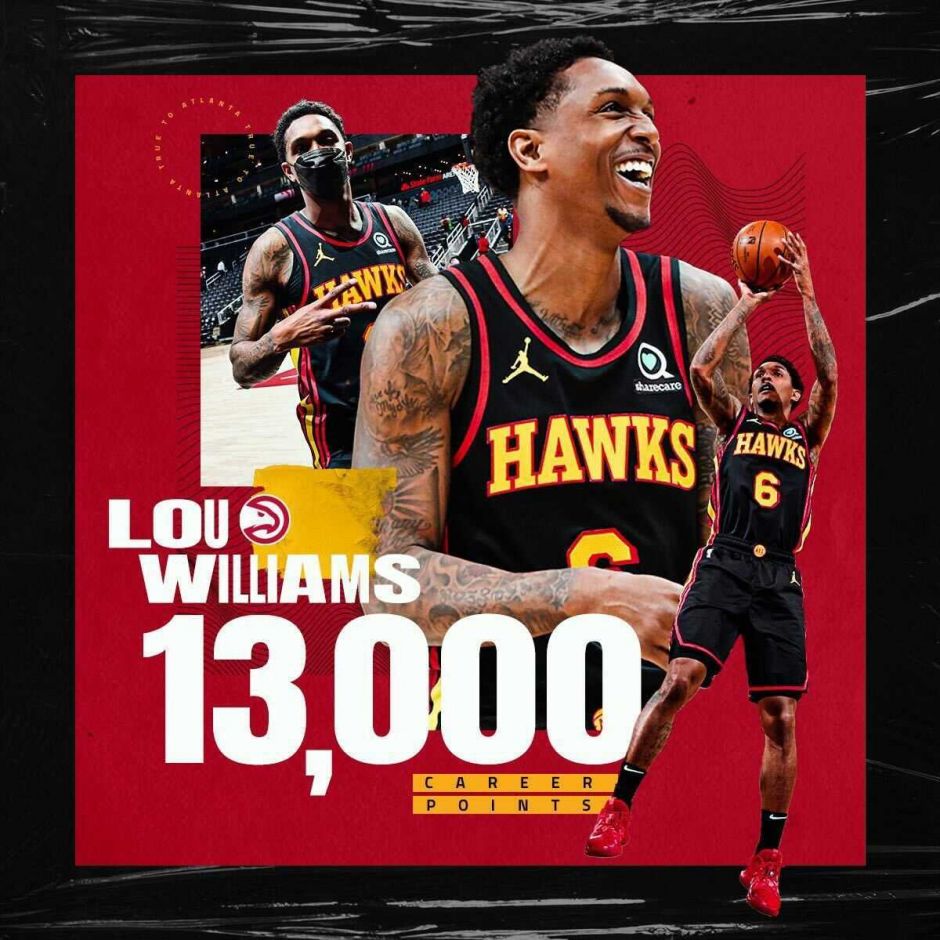 Congratulations on reaching 13,000 career points, Lou!