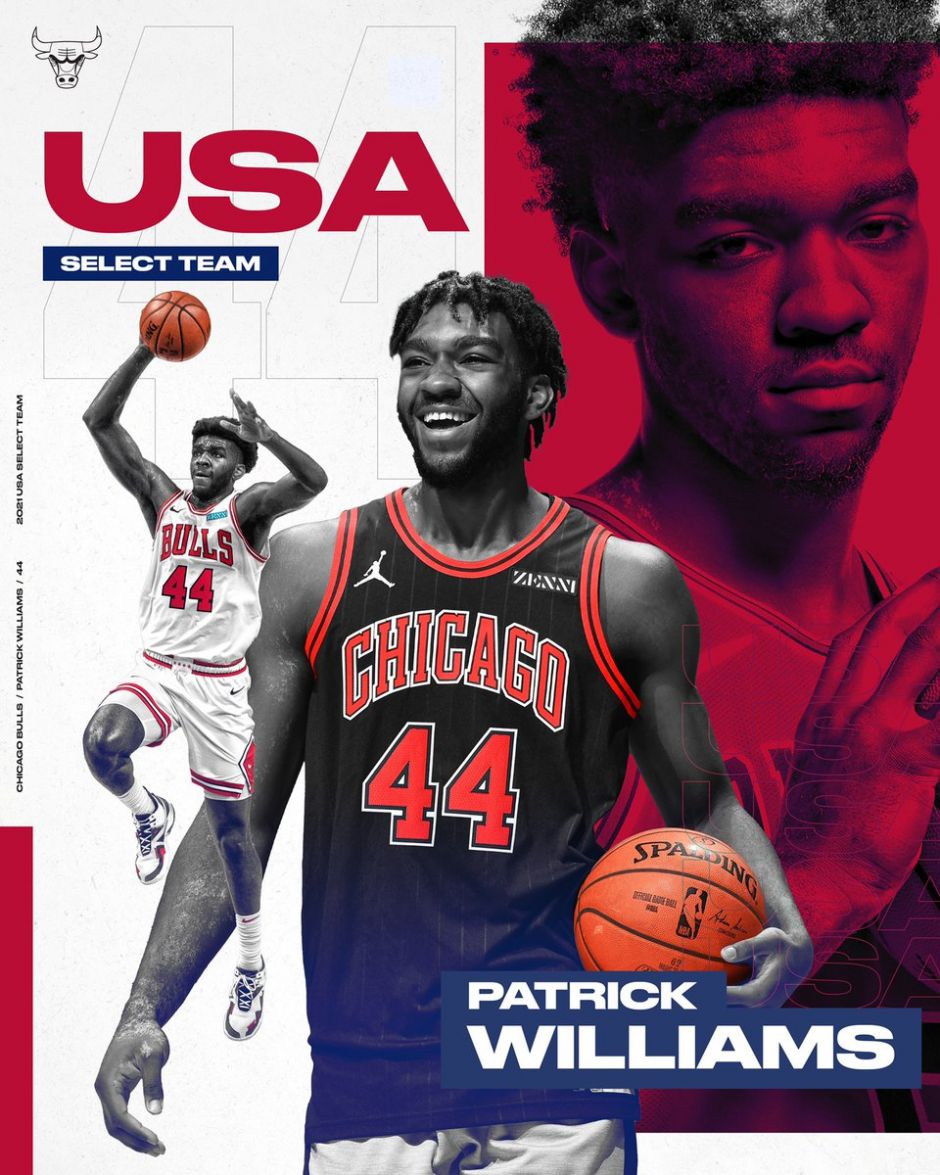祝贺Patrick Williams入选美国篮球2021男子选拔赛队！🇺🇸