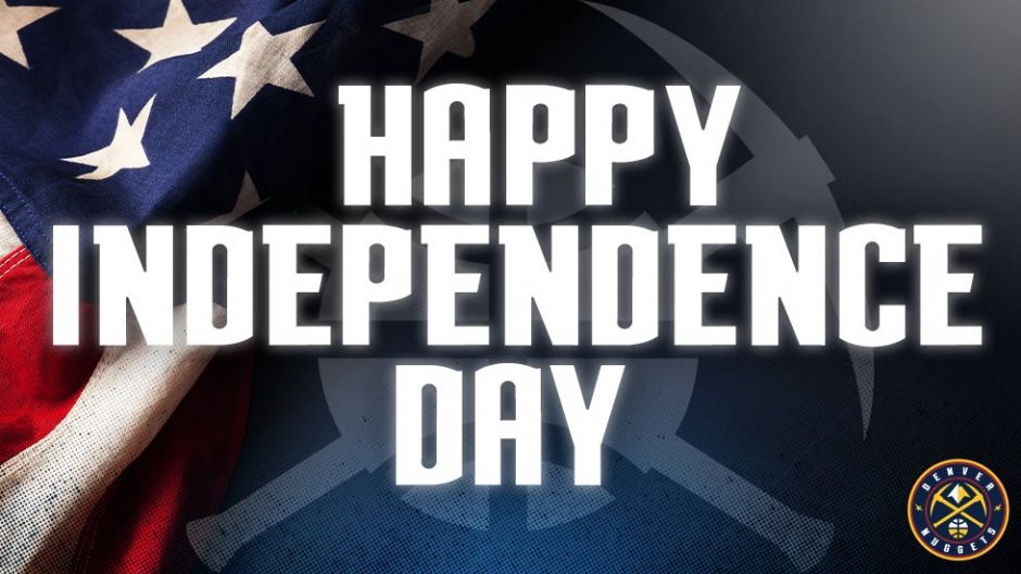 Happy Independence Day, Nuggets Nation! 4thofJuly