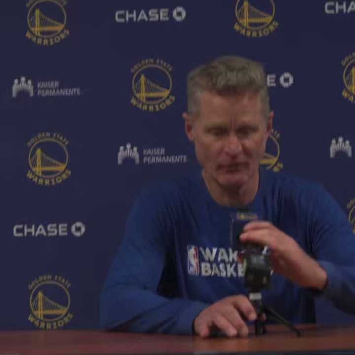 Coach Kerr began his press conference today by offering his condolences to former NBA Champion player and coach Chris Ford’s family.